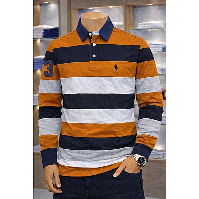 L'Héritage Oxford – Polo Rugby Rayé Ralph Lauren