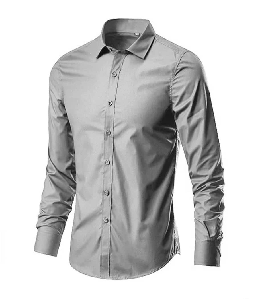 La Chemise "Horizon Silver" – Coupe Signature